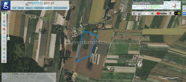 Na sprzedaż 9 ha ziemi rolnej Lubików, Sanniki.