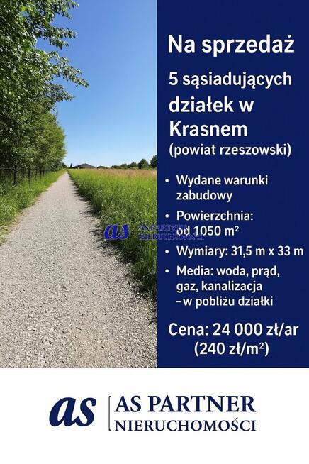 Działka budowlana Krasne Kolonia-Krasne