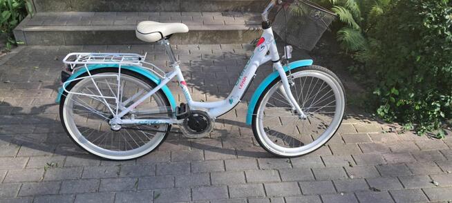 Rower miejski dla dziewczynki