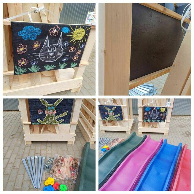 Plac zabaw NELA-domek TABLICA KREDOWA- DOSTAWA CAŁY KRAJ