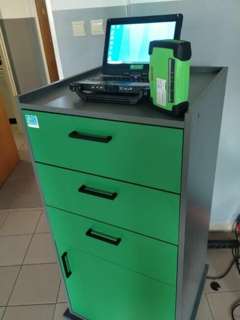 Wózek pod tester usterek Bosch ,Guttman, Texa ,FSA Bosch