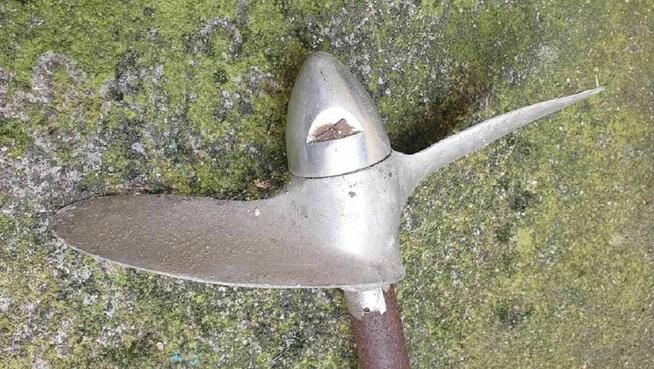 Śruba napędowa aluminiowa zaburtowa do łódź