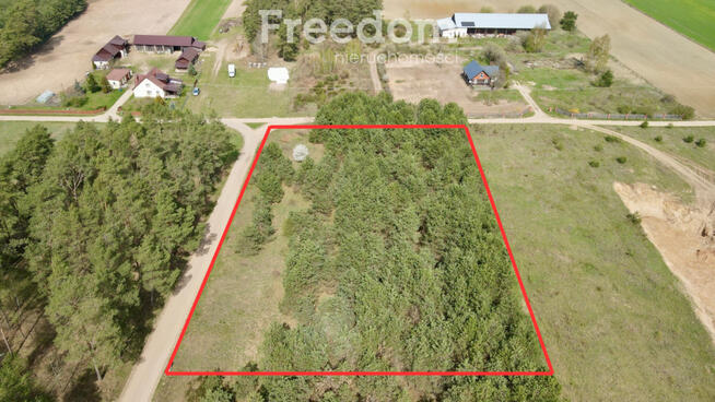 Działka 6012 m² z warunkami zabudowy – Chraboły