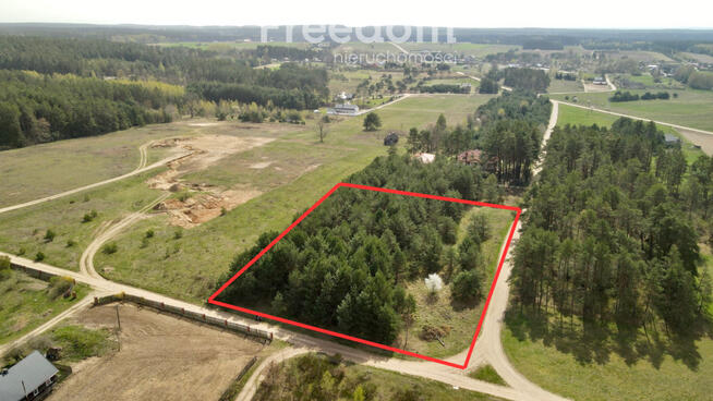 Działka 6012 m² z warunkami zabudowy – Chraboły