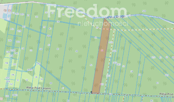 Działka Rolno-leśna w Celinowie