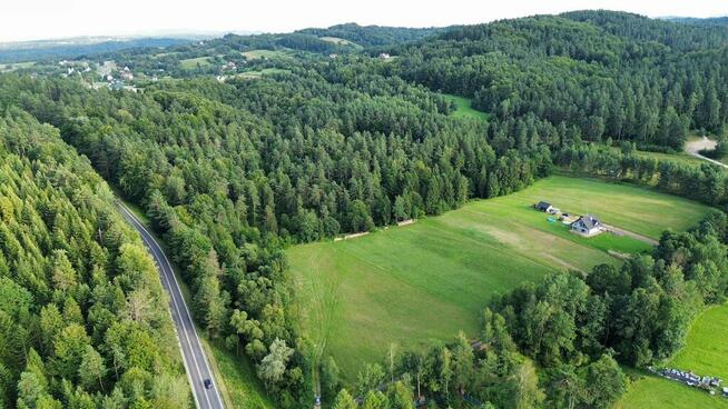 Duża działka budowlana w Bieszczadach