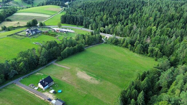 Duża działka budowlana w Bieszczadach