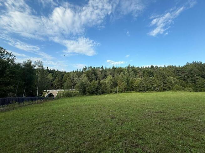 Duża działka budowlana w Bieszczadach