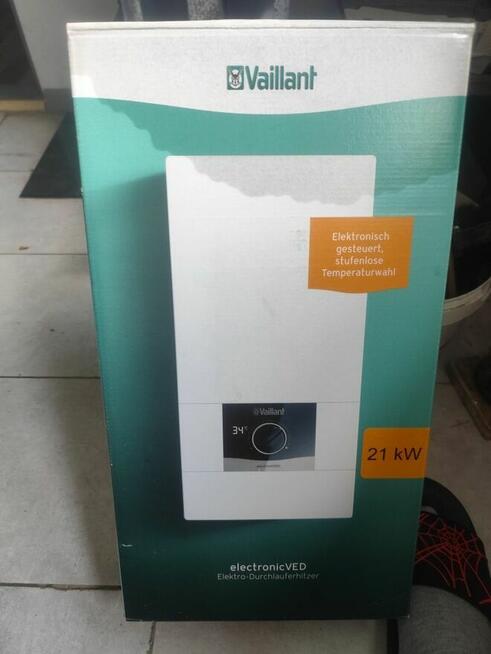 Przepływowy podgrzewacz wody Vaillant 21kW