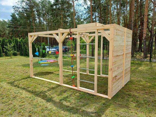 Drewniany duży Plac zabaw Małpi Gaj „JAŚ” DOSTAWA CAŁY KRAJ