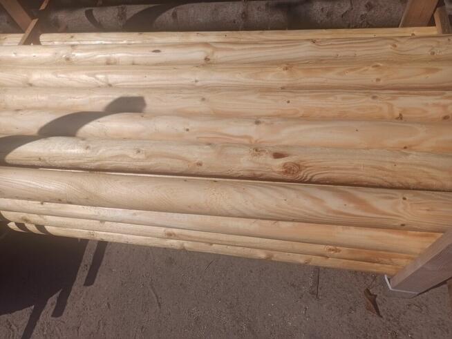 Słupki toczone impregnowane