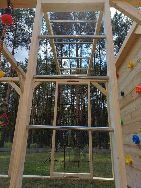 Drewniany duży Plac zabaw Małpi Gaj „JAŚ” DOSTAWA CAŁY KRAJ