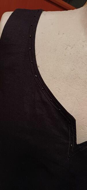 Sukienka LEN 100 % NOWA kolor czarny