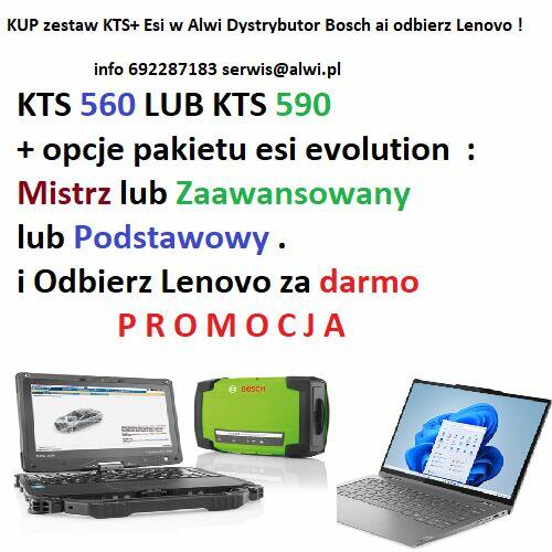 Kup tester KTS z pakietem ESI[tronic] i odbierz laptop Lenov