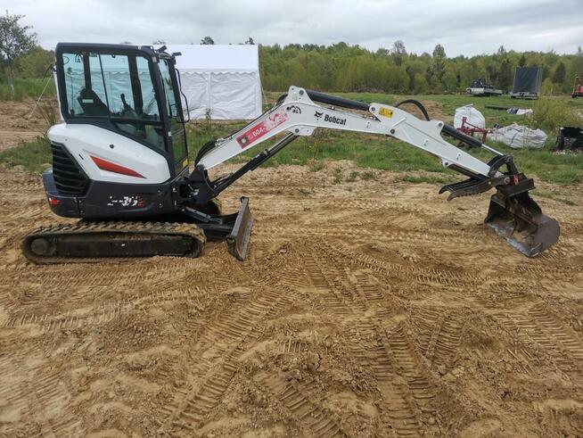 Mini koparka Bobcat E35z na gąsienicach-przejęcie leasingu