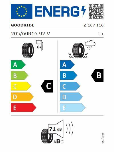 Goodride ZuperEco Z-107 205/60R16 92V