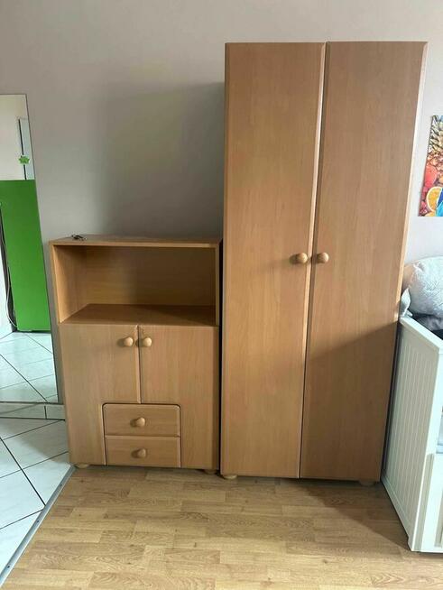 Zestaw mebli do pokoju 4 elementy stan dobry+