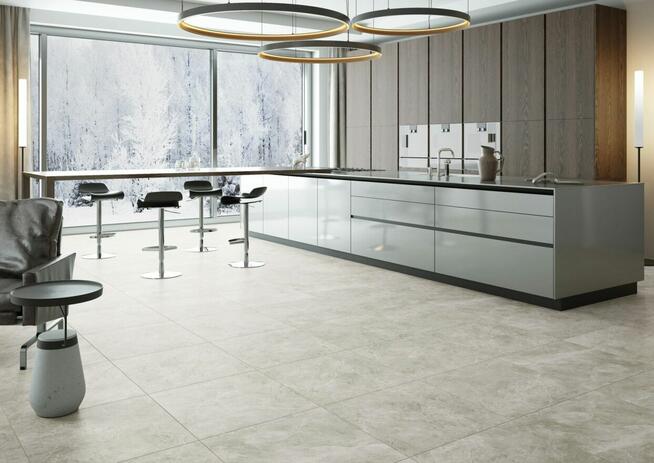 Płytki podłogowe R10 salon kuchnia łazieka 120x60 Rush white