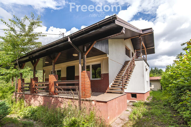 Dom w Grotnikach, do remontu, na dużej działce