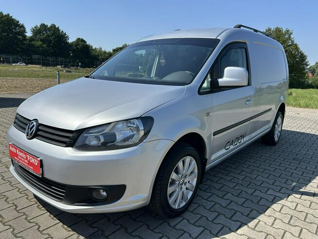 Volkswagen Caddy Long 1,6 102 km Hak navi pół skóra alufelgi tempomat idealny zadbany