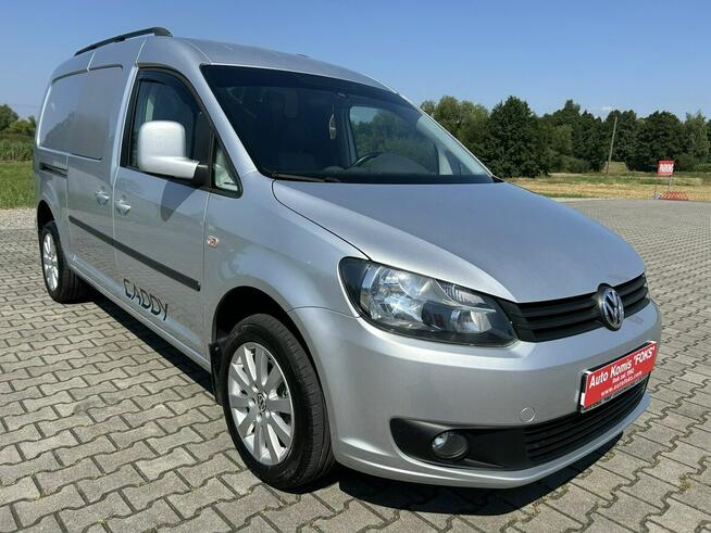Volkswagen Caddy Long 1,6 102 km Hak navi pół skóra alufelgi tempomat idealny zadbany