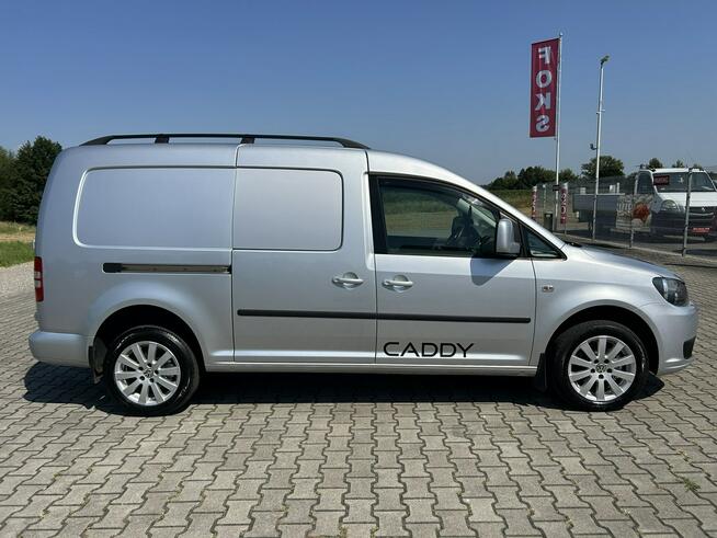 Volkswagen Caddy Long 1,6 102 km Hak navi pół skóra alufelgi tempomat idealny zadbany