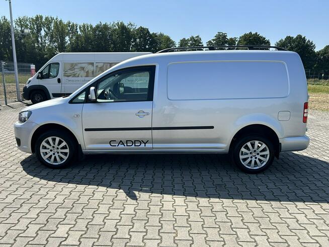 Volkswagen Caddy Long 1,6 102 km Hak navi pół skóra alufelgi tempomat idealny zadbany
