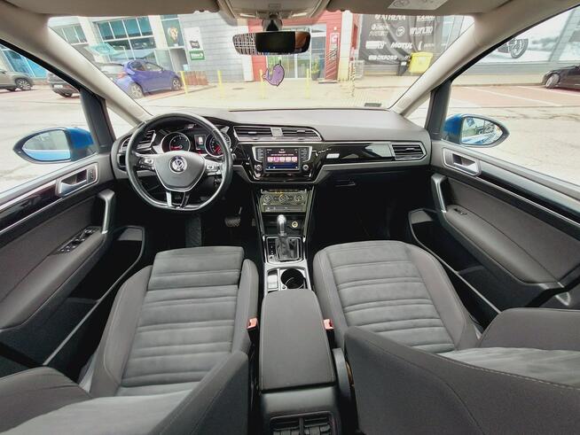 Volkswagen Touran 2,0 TDI 190KM Automat DSG, 7-os, Salon PL, Bezwypadkowy z 2 kpl opon