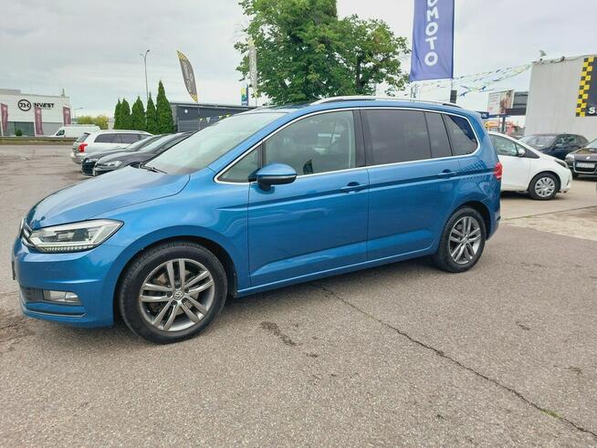 Volkswagen Touran 2,0 TDI 190KM Automat DSG, 7-os, Salon PL, Bezwypadkowy z 2 kpl opon