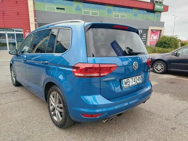 Volkswagen Touran 2,0 TDI 190KM Automat DSG, 7-os, Salon PL, Bezwypadkowy z 2 kpl opon