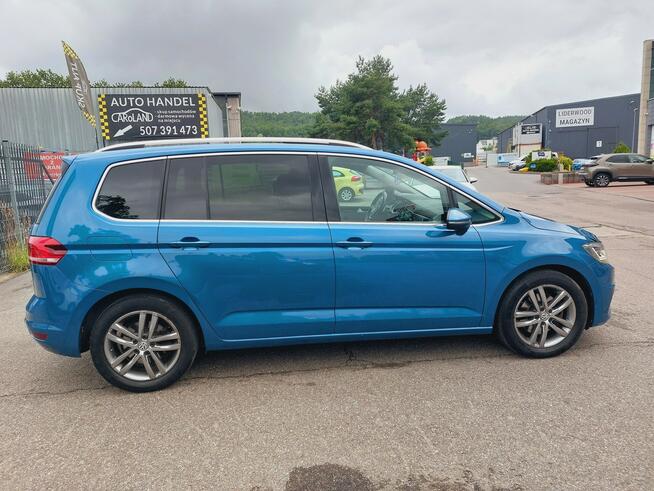Volkswagen Touran 2,0 TDI 190KM Automat DSG, 7-os, Salon PL, Bezwypadkowy z 2 kpl opon