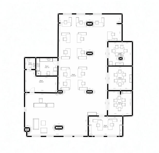 Biuro wysoki standard - 323 m2 + duży Parking