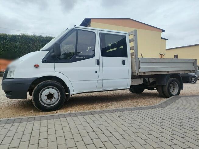 Ford Transit doka 7 osób, na bliźniaku, skrzynia, krajowy