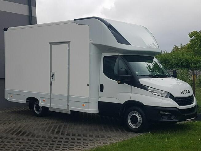 Iveco Daily KONTENER NISKOPODŁOGOWY 4,43x2,23x2,42 SKLEP BAR FOODTRUCK KAMPER AC