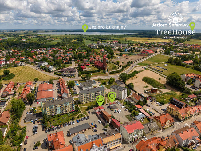 Kawalerka z garażem w centrum Mikołajek