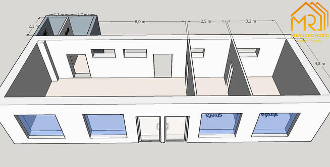 Lokal użytkowy Zgłobice gm. Tarnów, Zgłobicka