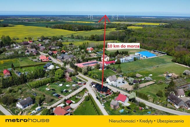 Dom 10 km od Ustki, spokojna okolica, 2 garaże!