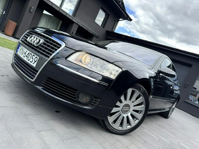 Audi A8 4.2MPI 335 KM Quattro Lang Pro Line Long Czarna Mały przebieg RDW BFM