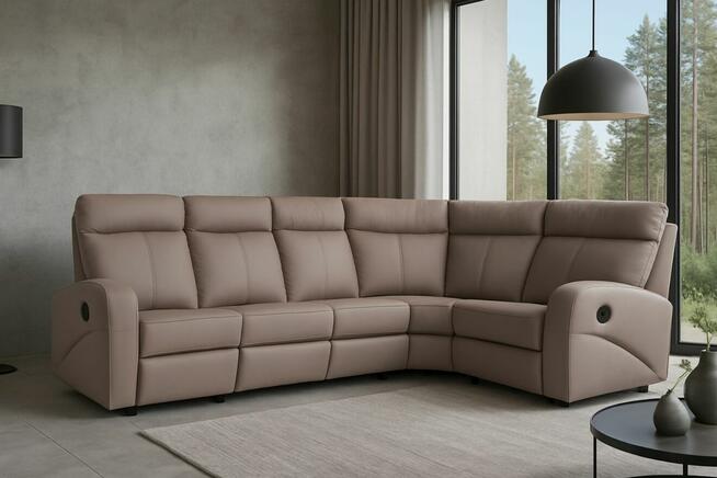 Narożnik ASTON 3x1 - skóra naturalna, elegancja i komfort!