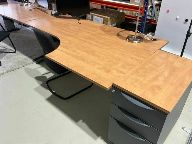 Biurko narożne 3 sztuki