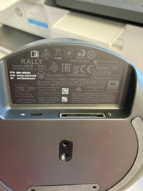 Kamera do wideokonferencji Logitech Rally ULTRA HD System 96