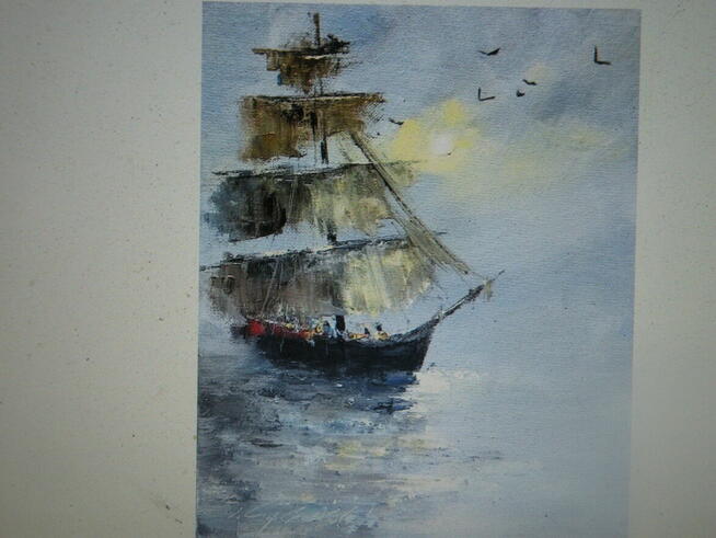 Obraz olejny - Sławomir Zajkowski - Oryginał sygnowany