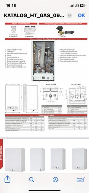Kocioł kondensacyjny Hizetechnik / unikal jednofunkcyjny