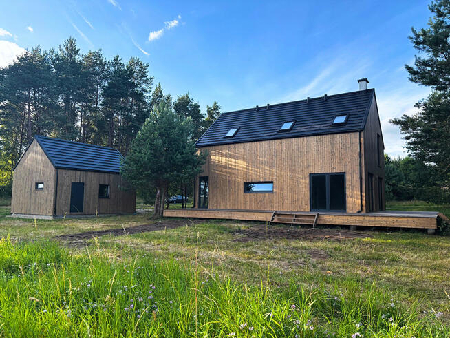 Dom drewniany Waszyngton Projekt + budowa