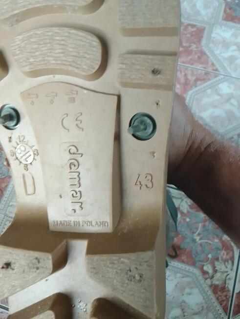 Buty gumowe z kołnierzem 43