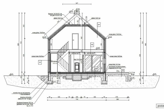 Dom drewniany Waszyngton Projekt + budowa