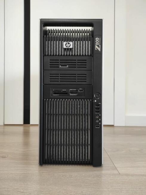 Stacja robocza HP Z800 Workstation z monitorem V7