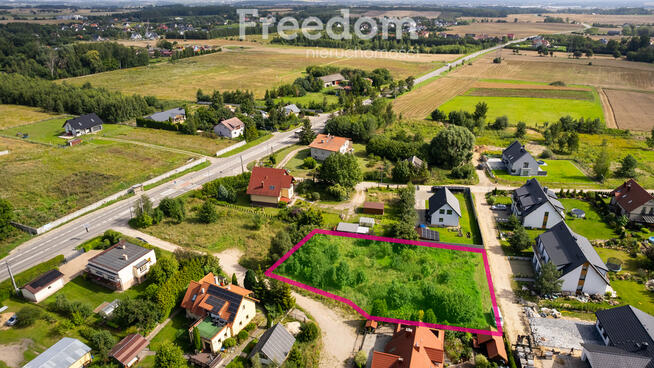 Świetnie położona działka w Jagatowie. -MEDIA!