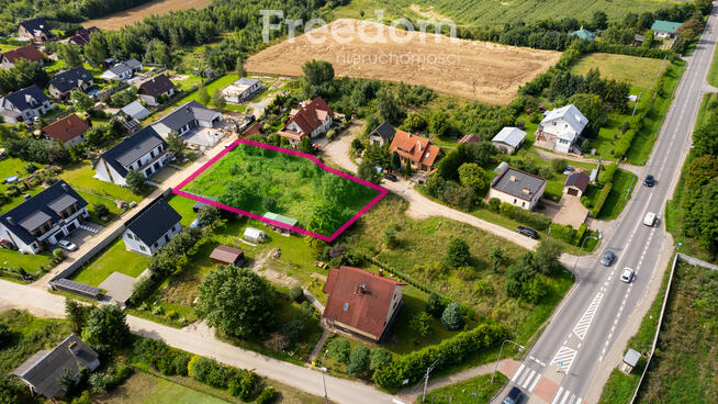 Świetnie położona działka w Jagatowie. -MEDIA!