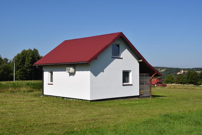 Domek wypoczynkowy 60m2 na działce 8,3a- Dylągowa.